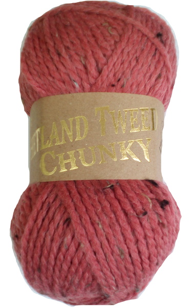 Shetland Tweed Chunky Yarn 10x 100g Balls Donegal